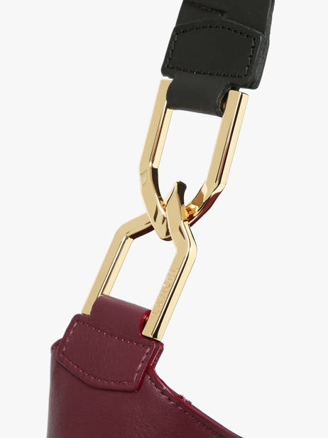 Sac Porté épaule Pagode Cuir Lancel Violet pagode A12510 vue secondaire 3