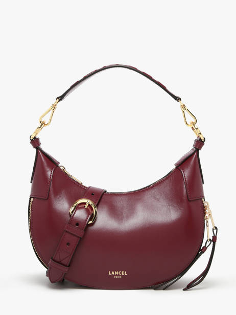 Sac Bandoulière Origami Cuir Lancel Violet origami A13313