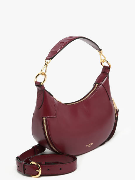 Sac Bandoulière Origami Cuir Lancel Violet origami A13313 vue secondaire 2