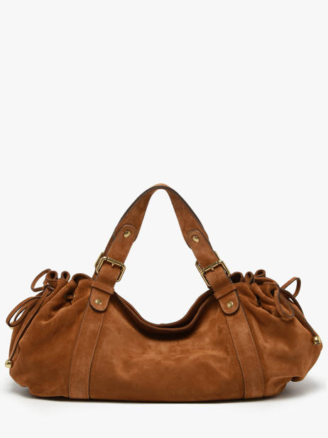 Sac Porté épaule Folk Cuir Gerard darel Marron folk DAS01407