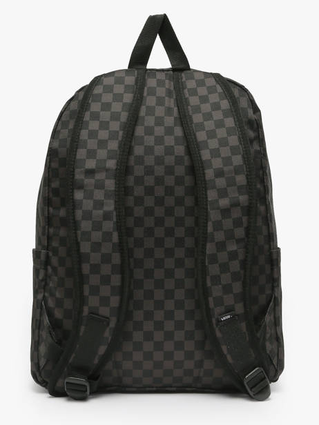 Sac à Dos 1 Compartiment Vans Noir backpack VN000H4X vue secondaire 3
