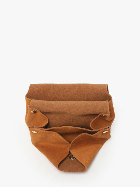 Porte-monnaie Cuir Paul marius Orange la suite GUSTASUI vue secondaire 1