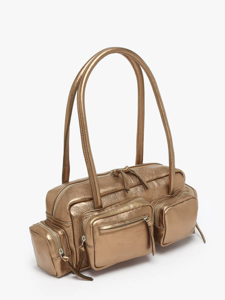 Sac Porté épaule 90's Cuir Paul marius Or 90's BASSE90S vue secondaire 2