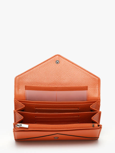 Portefeuille Cuir Yves renard Orange enveloppe 29283 vue secondaire 1