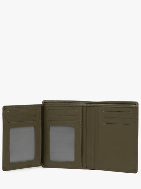 Portefeuille Cuir Yves renard Vert smooth 15418 vue secondaire 2