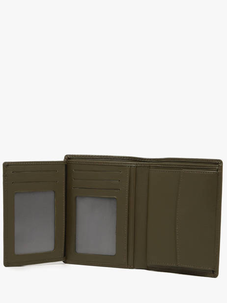 Portefeuille Cuir Yves renard Vert smooth 15419 vue secondaire 2