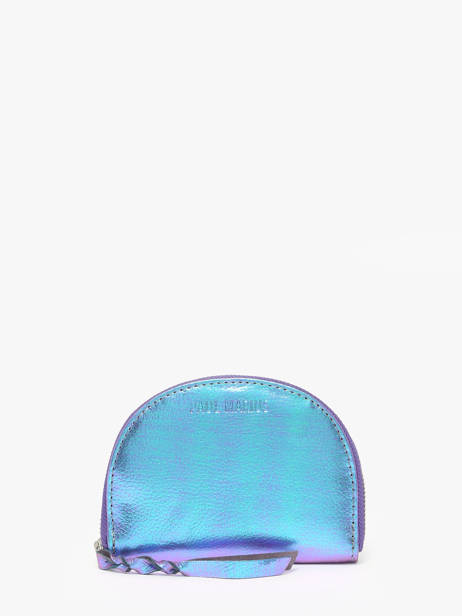 Porte-monnaie Manon Scarabée Cuir Paul marius Bleu scarabee MANONSCA