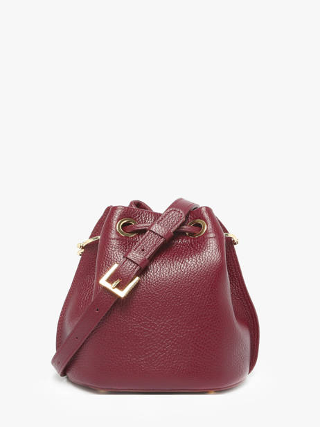 Sac Bourse Alba Double Cuir Lancaster Rouge alba double 80 vue secondaire 4