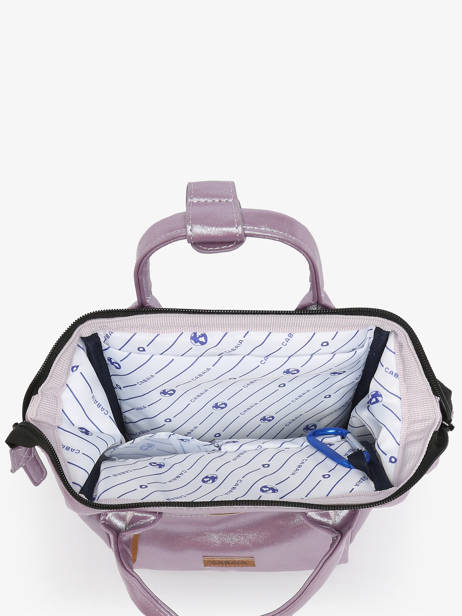 Sac à Dos 1 Compartiment Cabaia Violet adventurer XS vue secondaire 3