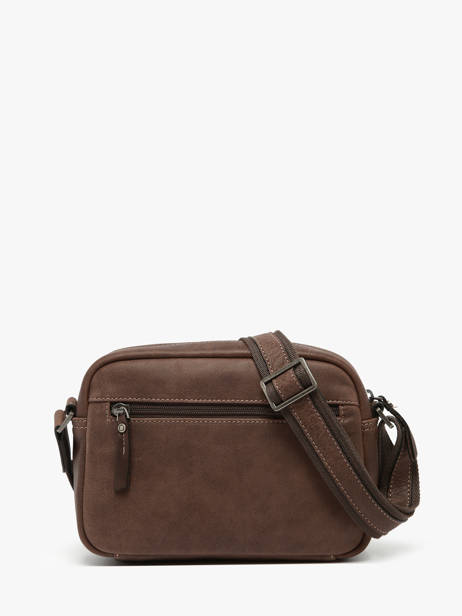 Sac Bandoulière Etrier Marron spider ESPI710M vue secondaire 4