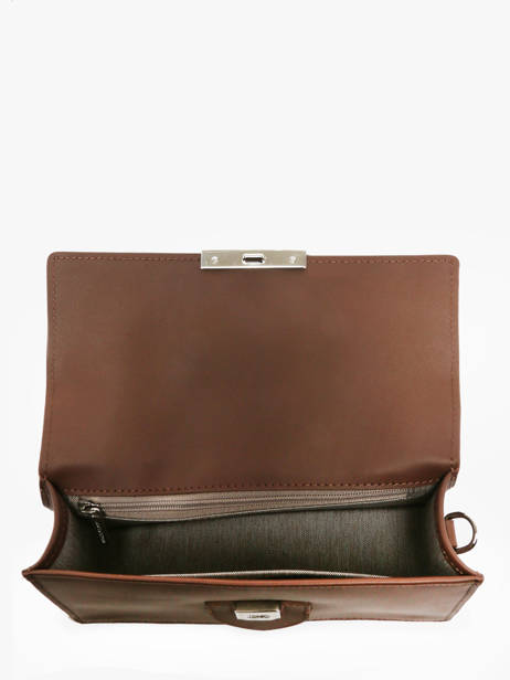 Sac Bandoulière Paris Ily Cuir Lancaster Marron paris ily 10 vue secondaire 3