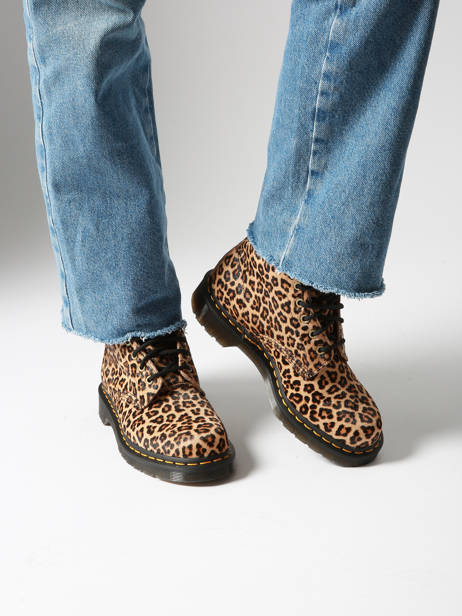 Boots 1460 Pascal En Cuir Dr martens Marron women 41657200 vue secondaire 1