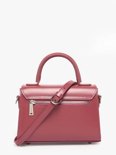 Sac Bandoulière S Suave Cuir Lancaster Rose suave even 16 vue secondaire 4