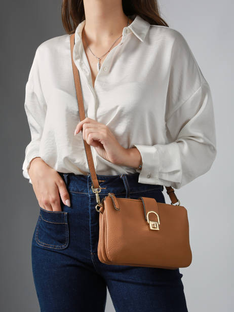 Sac Bandoulière Equestre Cuir Etrier Marron equestre EEQT0143 vue secondaire 1