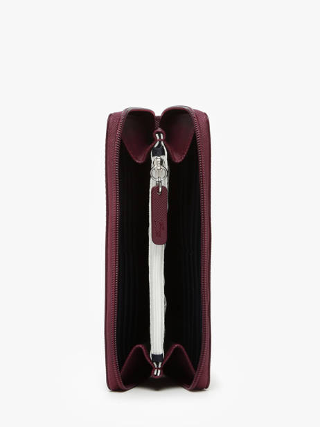 Portefeuille Lacoste Rouge l.12.12 concept NF2900PK vue secondaire 1