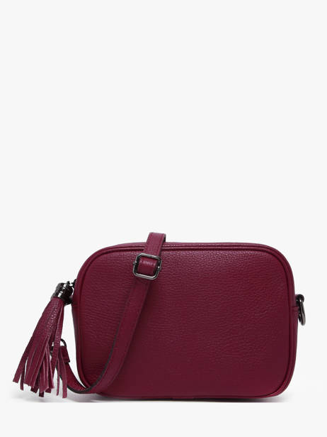 Sac Bandoulière Caviar Cuir Milano Violet caviar CA2006N