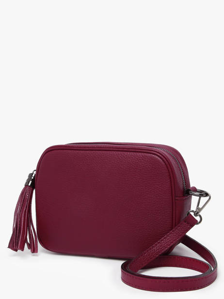 Sac Bandoulière Caviar Cuir Milano Violet caviar CA2006N vue secondaire 2