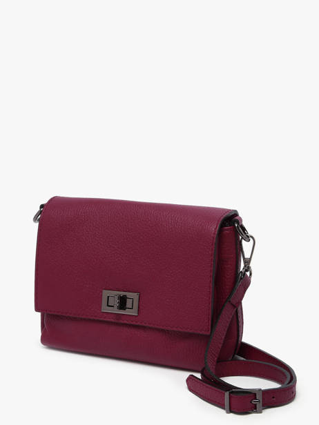 Sac Bandoulière Caviar Cuir Milano Violet caviar CA24061 vue secondaire 2