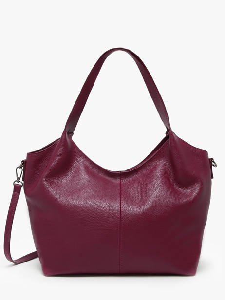 Sac Porté épaule Caviar Cuir Milano Violet caviar CA25061