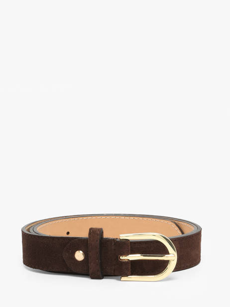 Ceinture Réglable Milano Marron velvet VE25067
