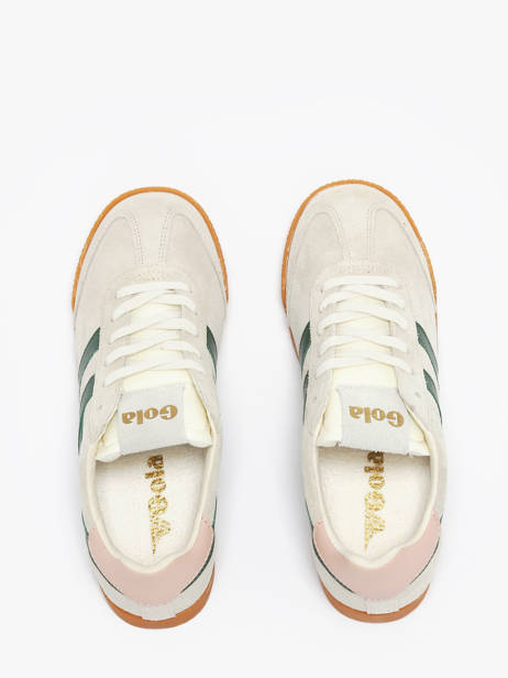 Sneakers Elan En Cuir Gola Beige women CLB538 vue secondaire 4