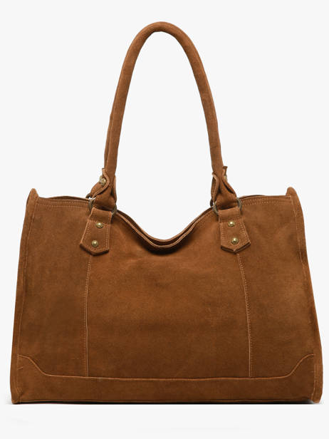 Sac à Main A4 Houston Cuir Basilic pepper Marron houston BHOU31 vue secondaire 4