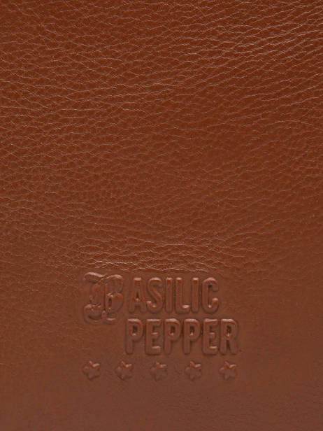 Sac à Main Cow Cuir Basilic pepper Marron cow BCOW80 vue secondaire 5