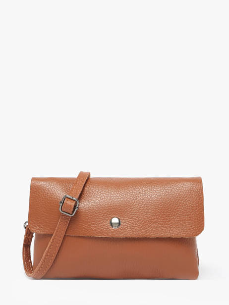 Sac Bandoulière Caviar Cuir Milano Marron caviar CA23067