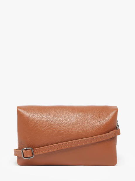 Sac Bandoulière Caviar Cuir Milano Marron caviar CA23067 vue secondaire 4