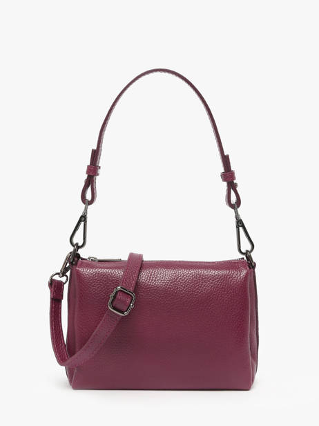 Sac Bandoulière Caviar Cuir Milano Violet caviar CA25065