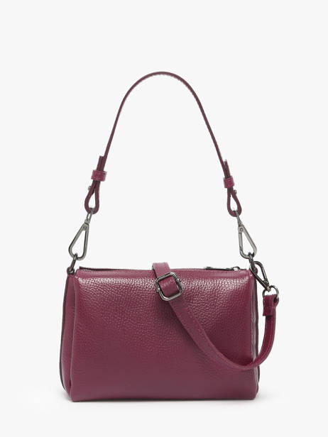 Sac Bandoulière Caviar Cuir Milano Violet caviar CA25065 vue secondaire 4
