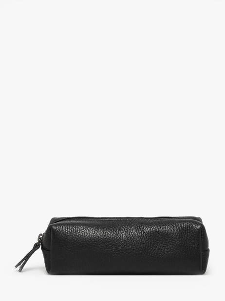 Trousse Cuir Milano Noir caviar CA22116