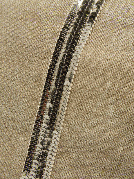 Cabas Cabas Lin Vanessa bruno Vert cabas lin 31V40378 vue secondaire 1