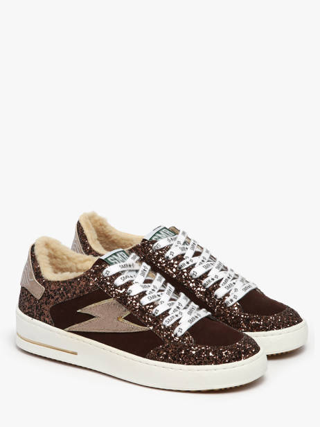 Sneakers Noubar En Cuir Semerdjian Marron women NOUBAR vue secondaire 2
