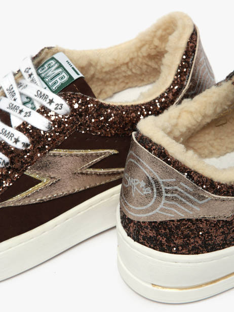 Sneakers Noubar En Cuir Semerdjian Marron women NOUBAR vue secondaire 3