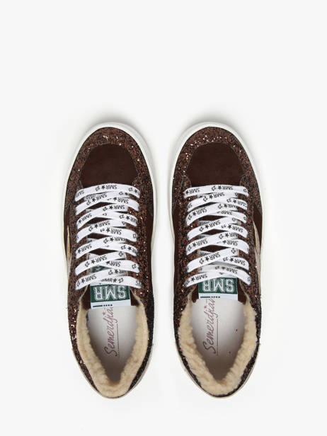 Sneakers Noubar En Cuir Semerdjian Marron women NOUBAR vue secondaire 4