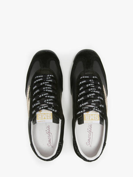 Sneakers Joyce En Cuir Semerdjian Noir women JOYCE vue secondaire 4