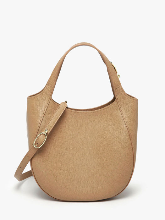 Longchamp Le foulonné Sacs porté main Beige