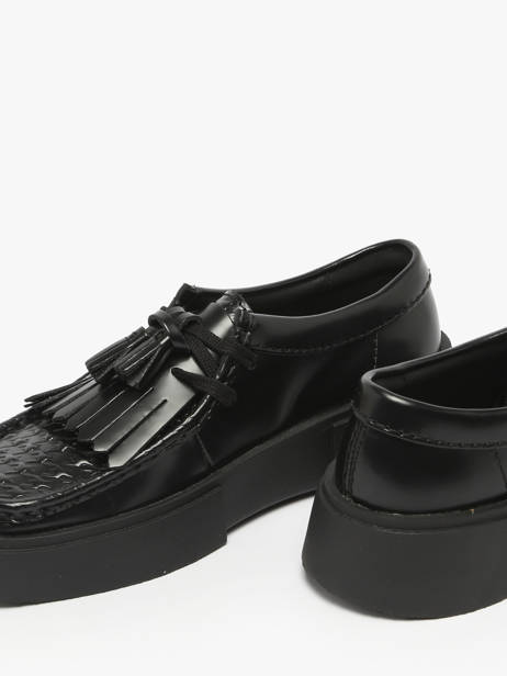 Chaussures Derbies Torview En Cuir Clarks Noir women 26184943 vue secondaire 3