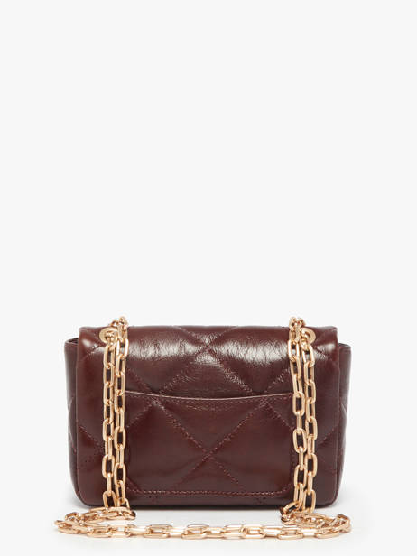 Sac Nano Moon En Cuir Vanessa bruno Marron moon 84V40326 vue secondaire 4