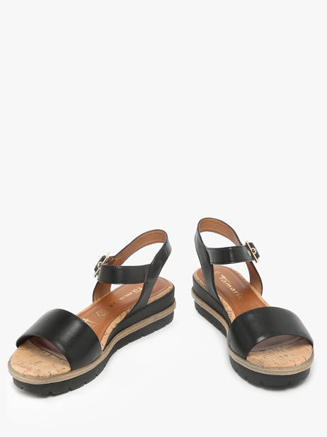 Sandales En Cuir Tamaris Noir women 42 vue secondaire 2