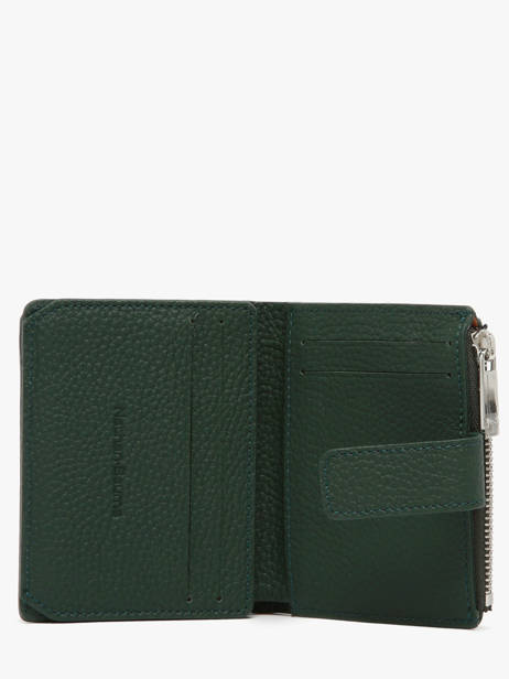 Porte-cartes Porte-monnaie Cuir Nathan baume Vert original n 102N vue secondaire 1