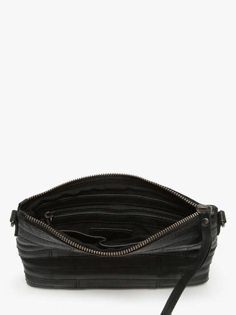 Sac Bandoulière Heritage Cuir Biba Noir heritage LEB16L vue secondaire 3