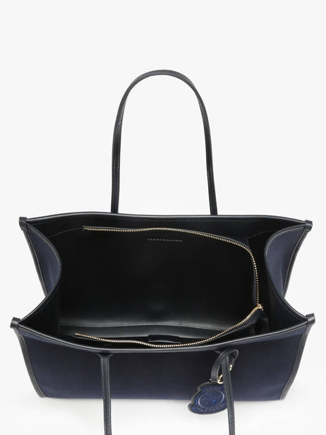 Sac Porté épaule Th City Tommy hilfiger Bleu th city AW18215 vue secondaire 3