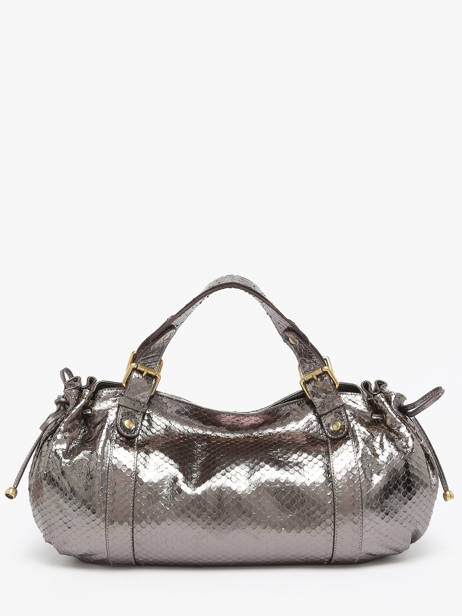 Sac Porté épaule Serpent Cuir Gerard darel Gris serpent DCS01472