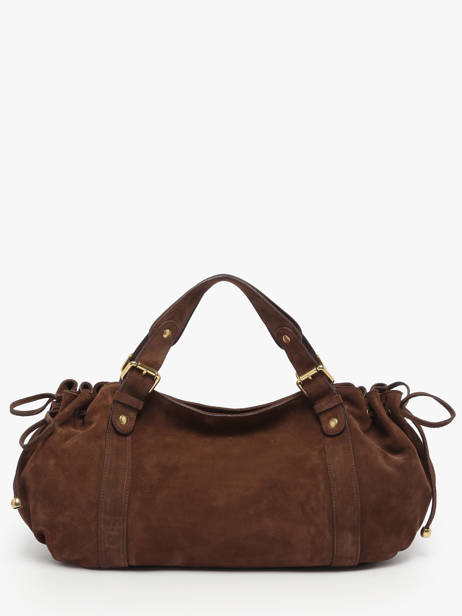 Sac Porté épaule Folk Cuir Gerard darel Marron folk DCS01407