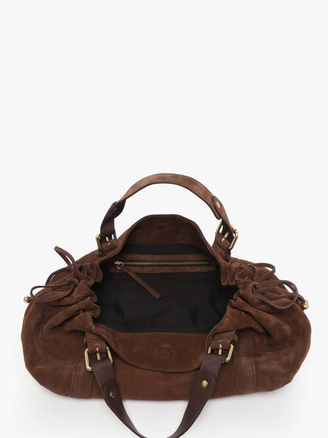 Sac Porté épaule Folk Cuir Gerard darel Marron folk DCS01407 vue secondaire 3