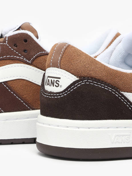 Sneakers En Cuir Vans Marron men D6S3N11 vue secondaire 3