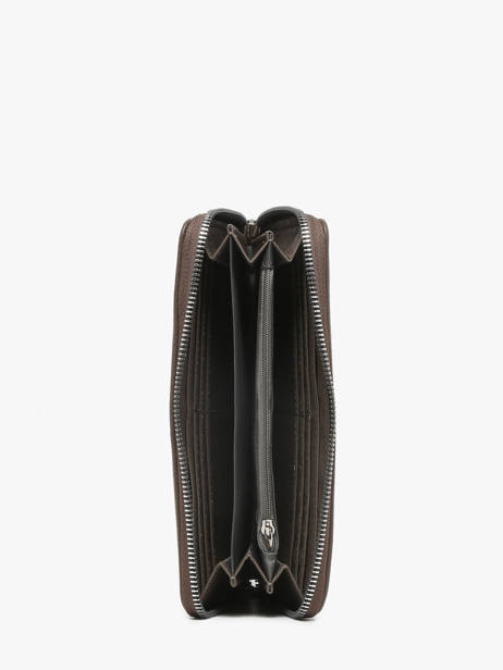 Portefeuille Classic Miniprix Marron grained H1689 vue secondaire 2