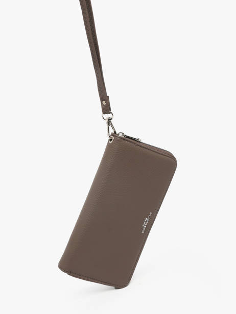 Portefeuille Classic Miniprix Marron grained H1689 vue secondaire 4